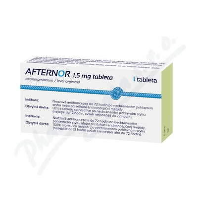 AFTERNOR  1.5 mg uncoated - 1 tablet