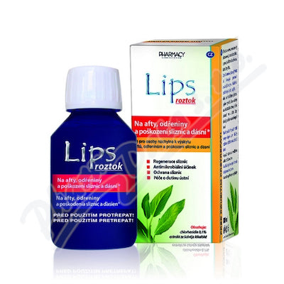 Lips solution for aphthae treatment 100 ml
