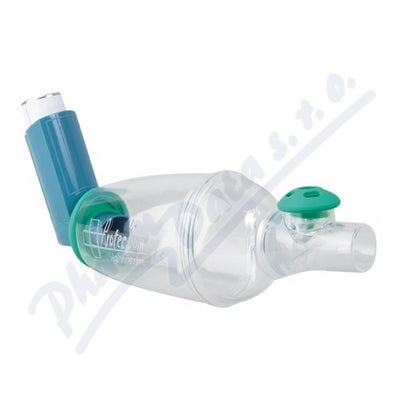 TIPS-HALER INHALATION CHAMBER WITH VALVE FOR MEASURED INHALATOR