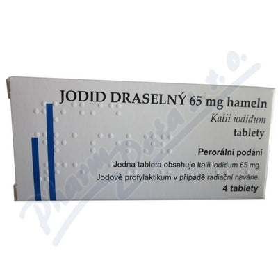 HAMELN POTASSIUM IODIDE 65MG 4 tablets