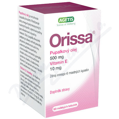 Orissa Evening primrose oil with vitamin E 90 capsules