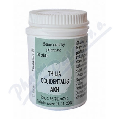 THUJA OCCIDENTALIS AKH 1,5mg 60 uncoated tablets
