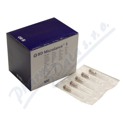 BD Microlance Injection needle 26G 0.45 x 16 brown 100pcs