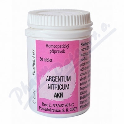 ARGENTUM NITRICUM AKH C56-C211-C313 - 60 uncoated tablets