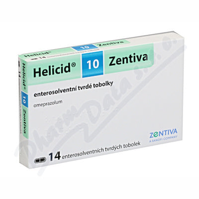 HELICID 10 ZENTIVA 10mg - 14 tablets
