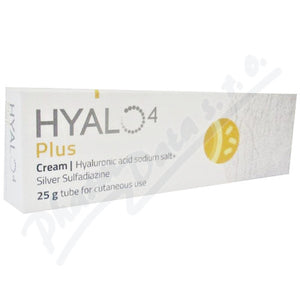 HYALO4 PLUS 25 g CREAM WITH SODIUM SALT HYALURON AND SILVER