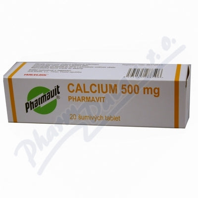 CALCIUM 500 mg 20 effervescent tablets