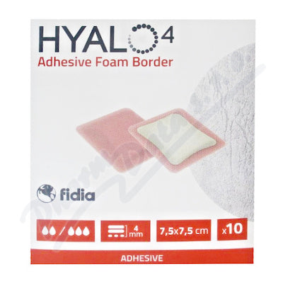 HYALO4 NON-ADHESIVE FOAM COVER 7.5 x 7.5 cm