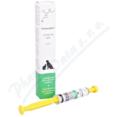 TraumaPet tooth gel with Ag with applicator 5 ml
