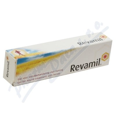 REVAMIL WOUND GEL COVER IN TUBE WITH 100% Wound HEALING HONEY 18 G