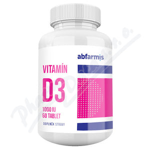 ABFARMIS Vitamin D3 1000IU - 60 tablets