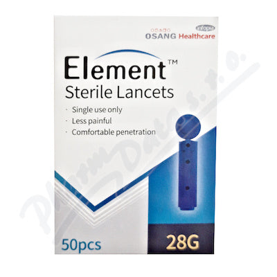 Element Sterile Lancets 28G - 50 pcs