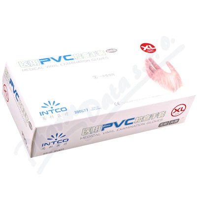 Vinyl non-powdered medical gloves XL 100 pcs