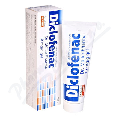 DR. MÜLLER DICLOFENAC 10mg gel 120g