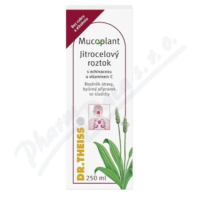 Mucoplant Plantain solution without sugar 250 ml