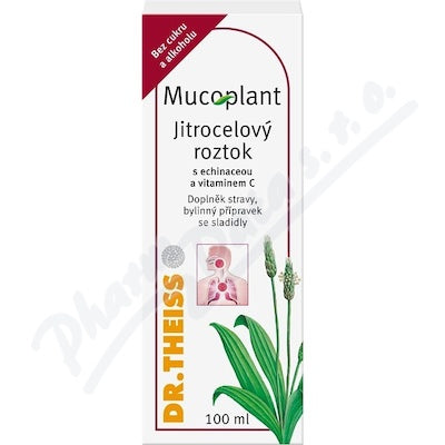 Mucoplant Plantain solution without sugar 100 ml