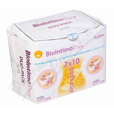 Anion Biointimo Day Antimicrobial Pantyliners Duopack 2 x 10 pcs