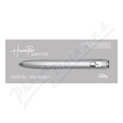 HUMAPEN SAVVIO GRAY 3 ml (insulin pen - silver)