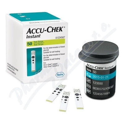 ACCU-CHEK INSTANT DIAGNOSTIC STRIPS 50 PCS