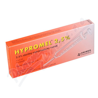 Hypromel 2.5% 1 x 2ml ophthalmic solution