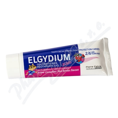 ELGYDIUM Kids forest fruit toothpaste gel 2-6 years 50ml