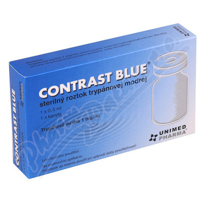 Contrast Blue 1x0.5ml Intraocular diagnostics