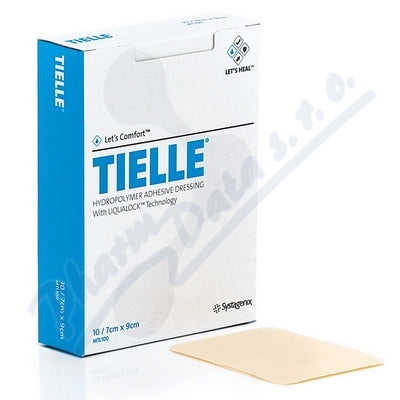TIELLE HYDROPOLYMER ADHESIVE COVER 7 X 9CM, 10PCS