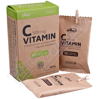 VITAR Vitamin C 500 mg + sea buckthorn ECO 60 capsules
