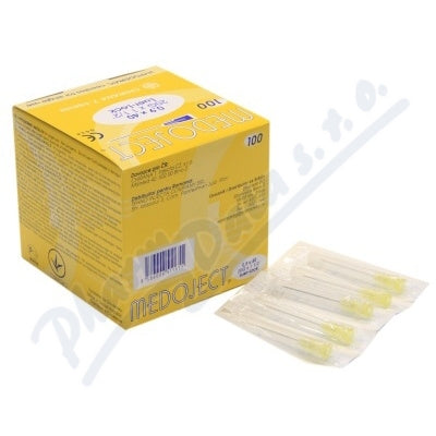 Chirana Disposable Injection Needle 0.90 x 40 Yellow 100 pcs