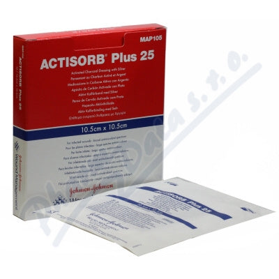 Actisorb Plus 10.5 x 10.5cm 5 pcs