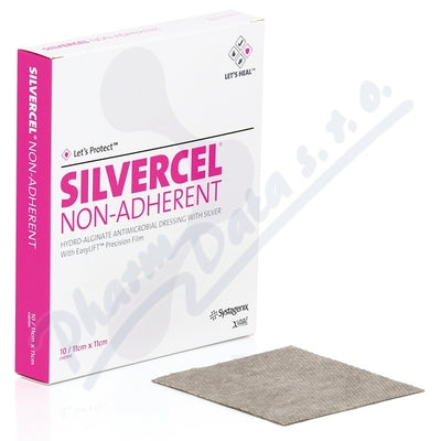 Silvercel Hydroalginate 11 x 11 cm, Non-Adherent 10pcs