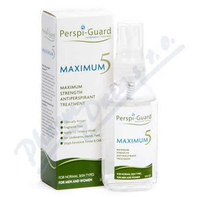 Perspi-Guard Antiperspirant Maximum 5 - 50ml