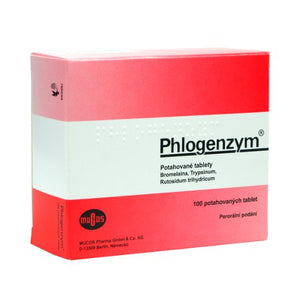 Mucos Phlogenzym 100 tablets - mydrxm.com