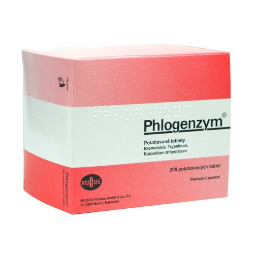 Mucos Phlogenzym 200 tablets - mydrxm.com