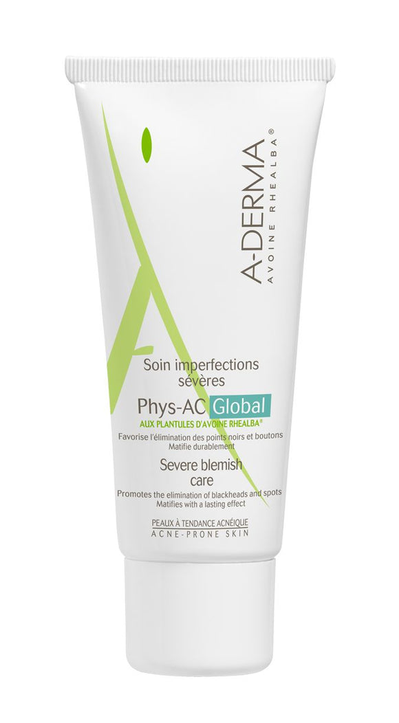 A-derma Phys-AC Global Skin Care Deficiency 40 ml - mydrxm.com