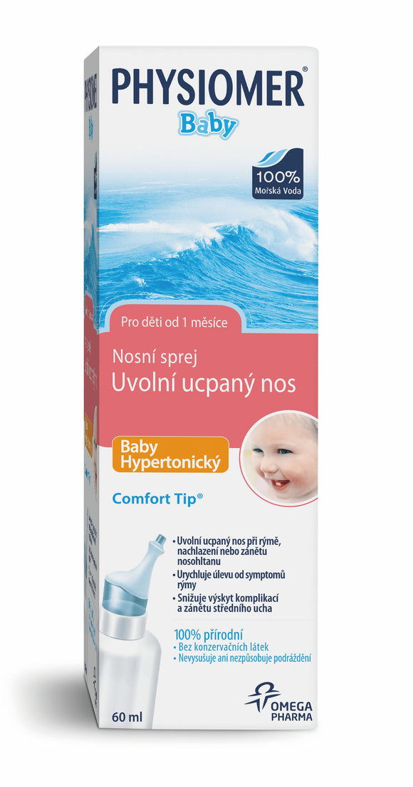 Physiomer Baby Hypertonic Nasal Spray 60 ml - mydrxm.com