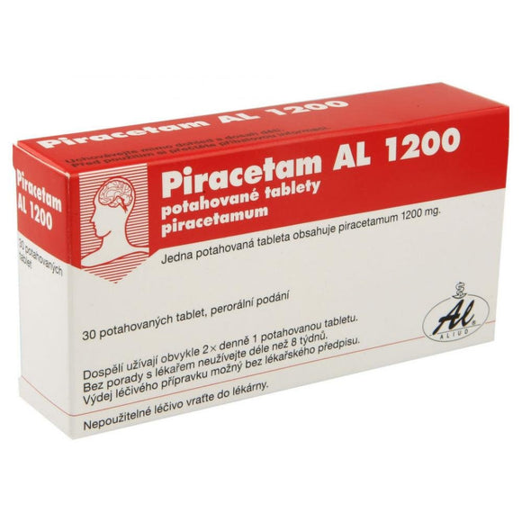 Piracetam AL 1200 mg 30 film-coated tablets - mydrxm.com