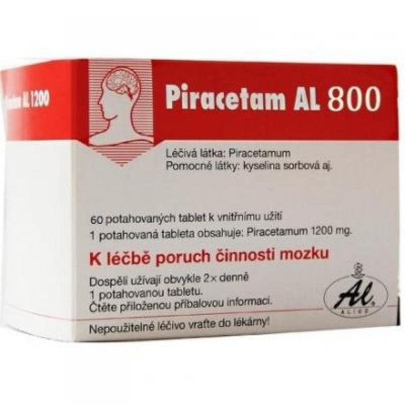 Piracetam AL 800 mg 60 film-coated tablets - mydrxm.com