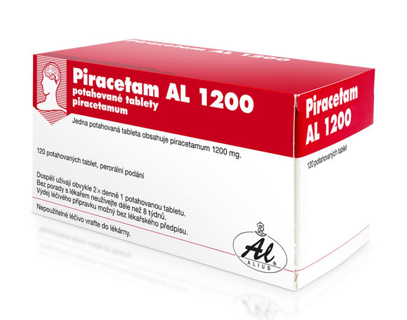Piracetam AL 1200 mg 120 film-coated tablets - mydrxm.com