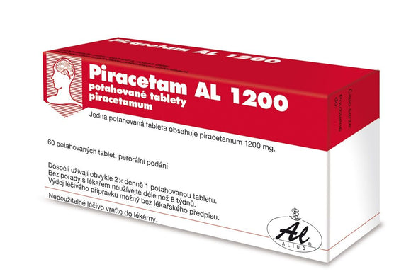 Piracetam AL 1200 mg 60 film-coated tablets - mydrxm.com