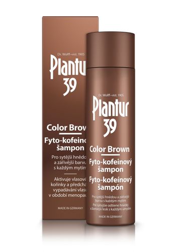Plantur 39 Color Brown phyto-caffeine shampoo 250 ml