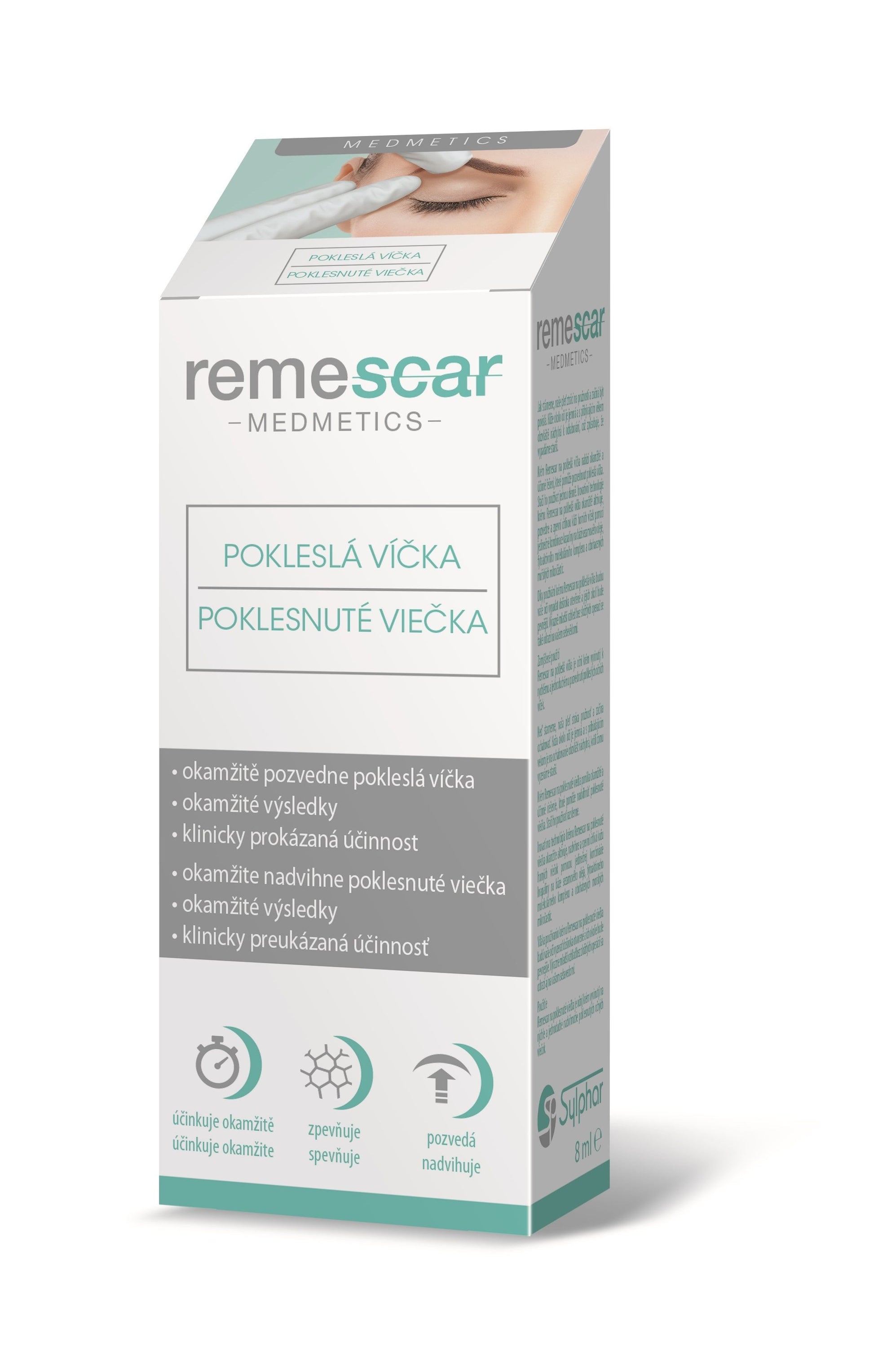 Remescar Dropped eyelids cream 8 ml - mydrxm.com