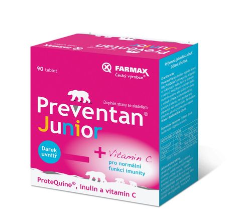 Preventan Junior 90 tablets + gift