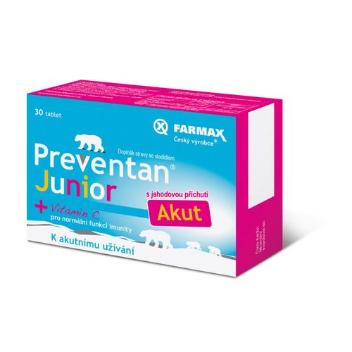 Preventan Junior Akut 30 tablets