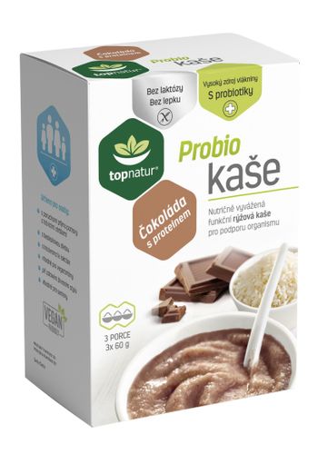 Topnatur Probio chocolate with mash protein 3x60 g