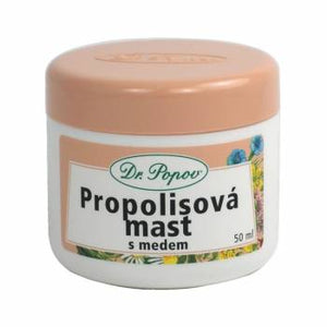 Dr. Popov Propolis ointment with honey 50 ml - mydrxm.com