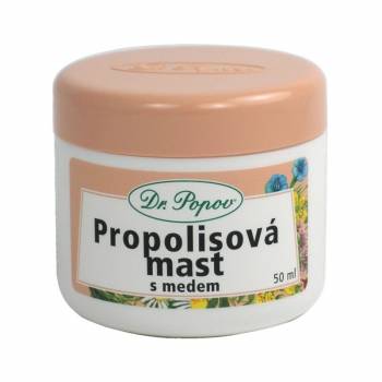 Dr. Popov Propolis ointment with honey 50 ml - mydrxm.com