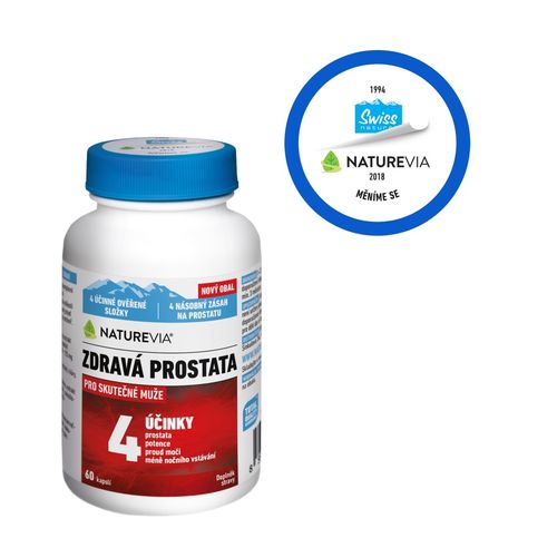 Swiss NatureVia Healthy prostate 60 capsules
