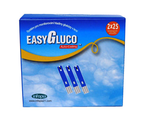Easygluco EasyGluco Meter Strips 50 pcs - mydrxm.com
