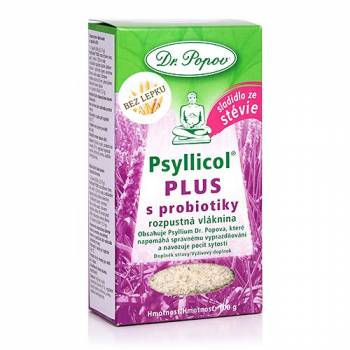 Dr. Popov Psyllicol PLUS with probiotics 100 g - mydrxm.com